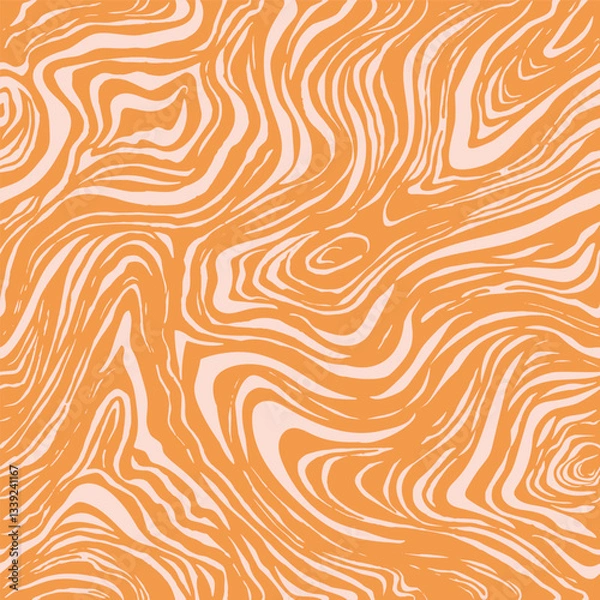 Fototapeta Abstract blue and white pattern with organic shapes and flowing lines. The seamless design offers a soothing texture, perfect for modern backgrounds, textiles, wallpapers, and contemporary art.