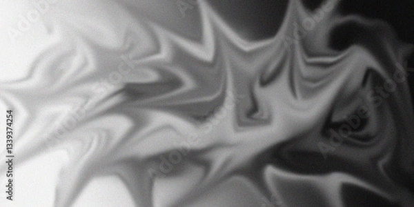 Obraz Abstract monochromatic background featuring blurred shapes and a gradient from light to dark