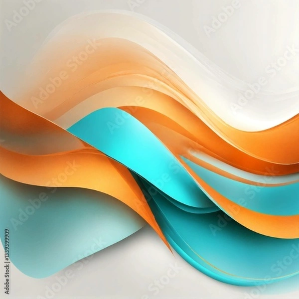 Fototapeta abstract wave background