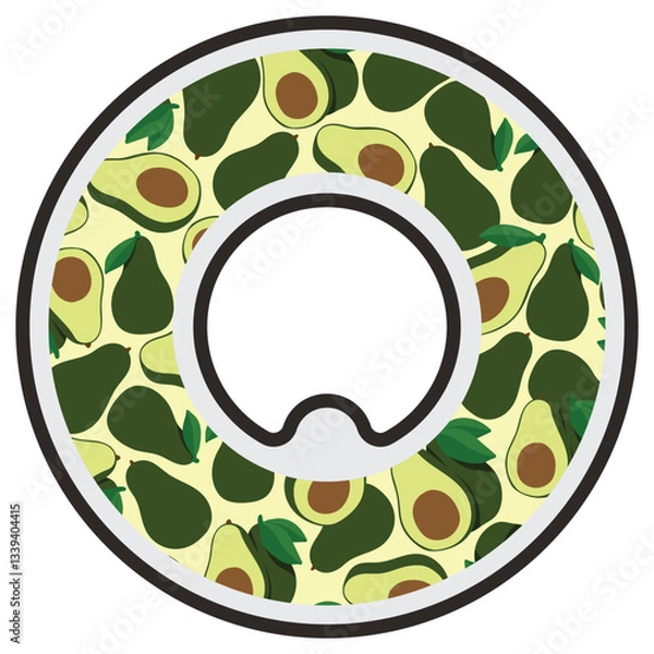Obraz Flavor air bottle pods vector cartoon illustration isolated on a white background.