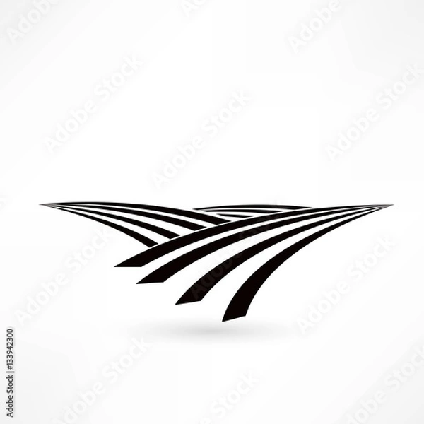 Obraz ikona pola ziarna