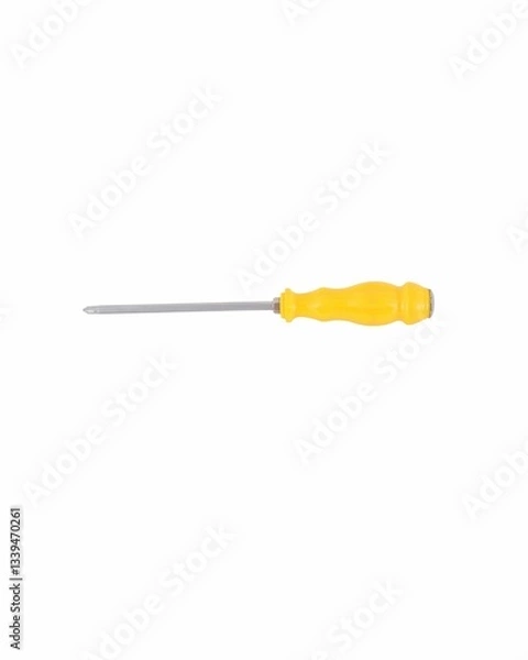 Obraz screwdriver isolated on white background