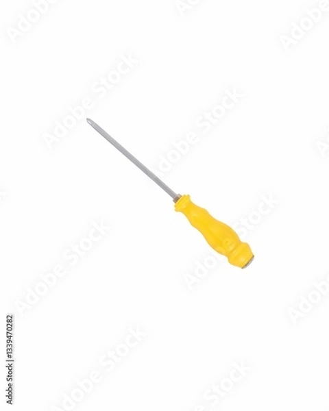 Obraz screwdriver isolated on white background