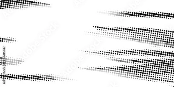 Fototapeta abstract grunge background with dots, frame halftone dot