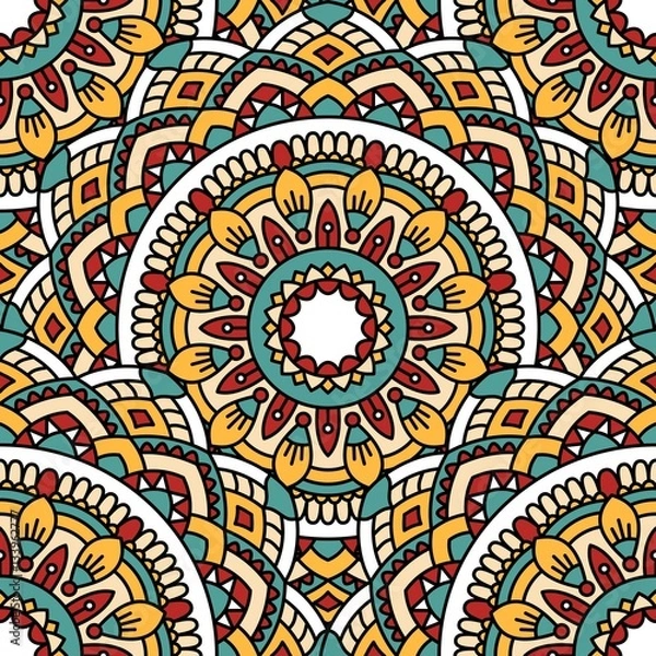Fototapeta Seamless oriental pattern.