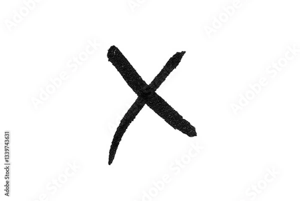 Fototapeta redaction texture png isolated brush line marker highlighter