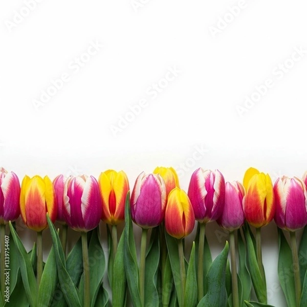 Obraz Bottom Array Tulips