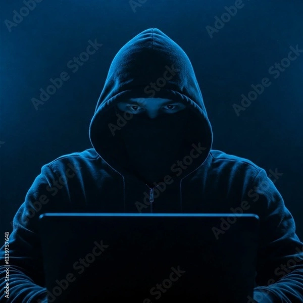 Obraz a cyber hacker