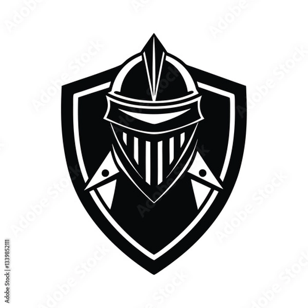 Fototapeta shield with swords