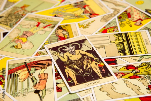 Obraz Tarot card Devil.