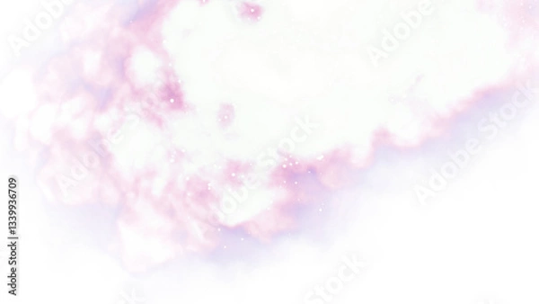 Fototapeta Abstract Purple and Pink smoke,Nebula Background Image