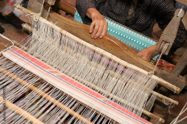 Fototapeta weaving