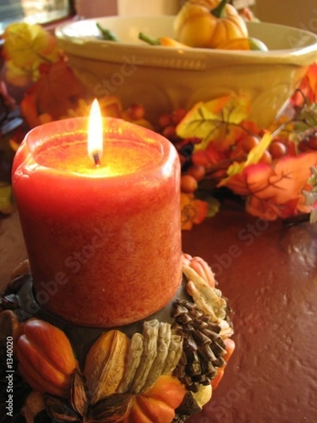 Obraz autumn candle3