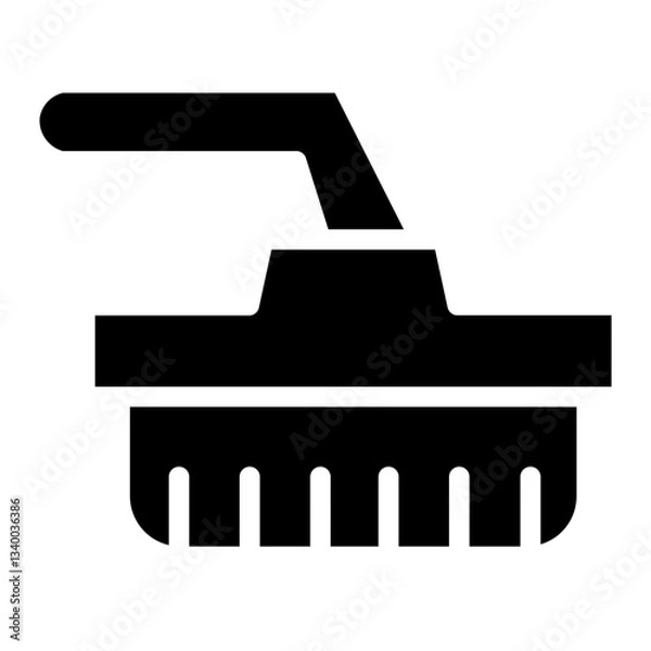 Obraz Washing Brush Tool Glyph Icon