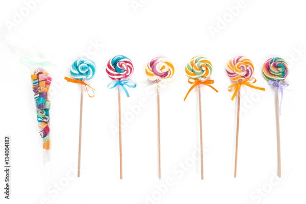 Obraz colorful lollipops