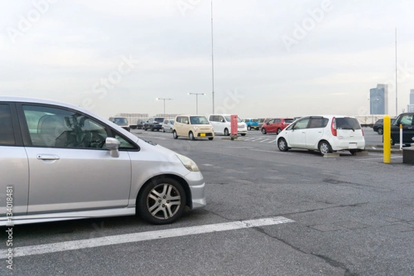 Obraz 屋上駐車場