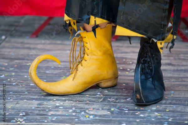 Obraz Mittelalterliche Schuhe