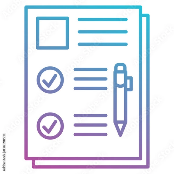 Obraz requirements icon element for design