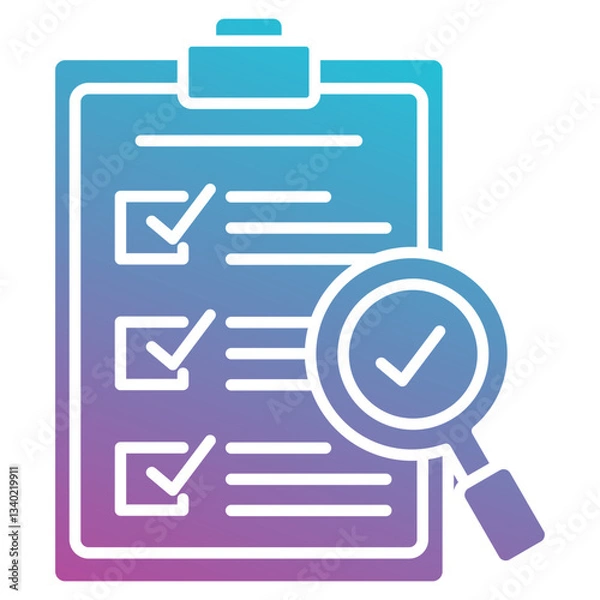 Obraz evaluation icon element for design