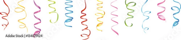 Obraz Kolorowe serpentyny