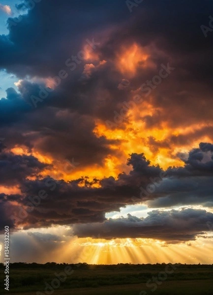 Obraz sunset on the beach