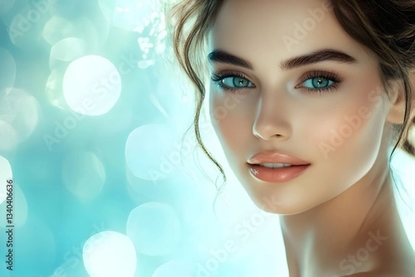 Obraz A skin care massage , Generative AI	