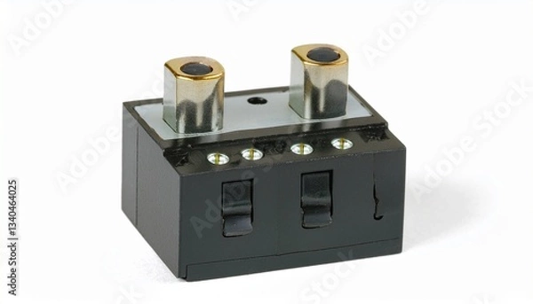 Obraz Black electrical switch box