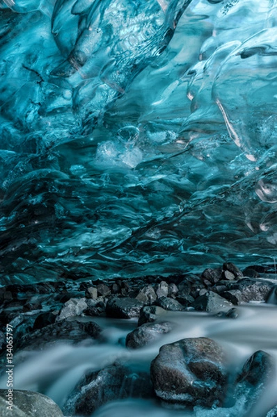 Obraz ice cave interior
