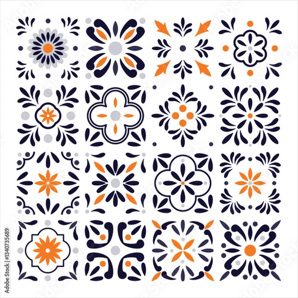 Fototapeta Talavera Tile Collections.