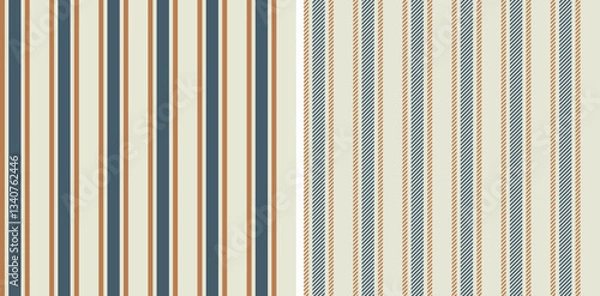 Fototapeta Vertical stripes pattern for textile design.colorful textured vertical retro stripes for dress, trousers, shorts, wallpaper, or other summer textile print.