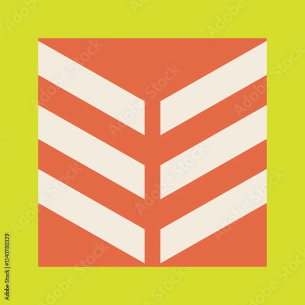 Obraz Neo Geometric Shape. Neo Shape.