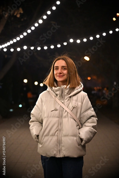 Obraz 美しい女性のポートレート