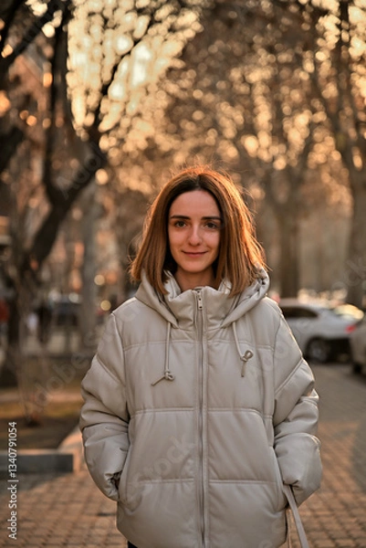 Obraz 美しい女性のポートレート