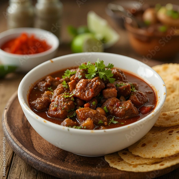Fototapeta Spicy Beef Stew Recipe