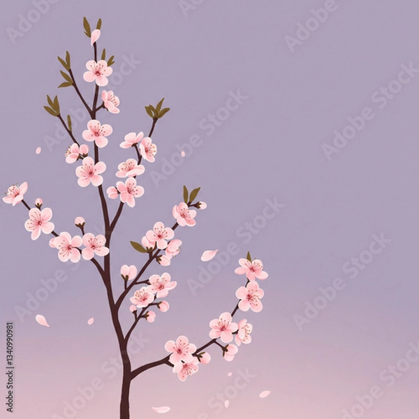 Fototapeta Soft Cherry Blossom in Bloom