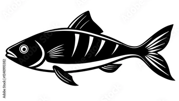 Obraz Fish Silhouette