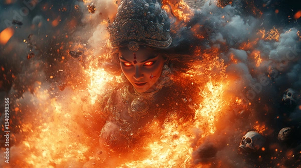 Obraz Kali, The Storm Bringer