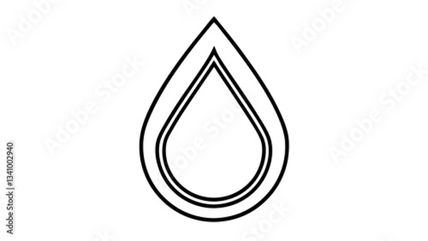 Fototapeta Water Drop