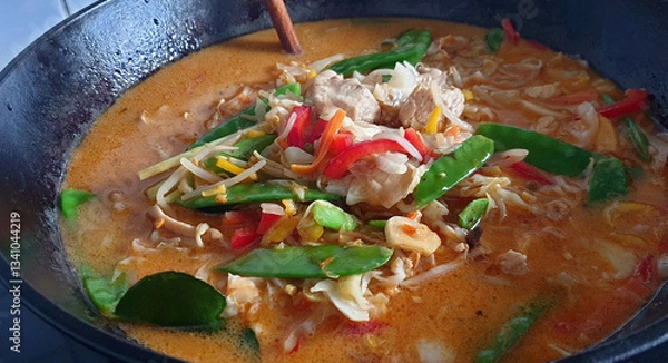 Obraz rotes thai-curry 