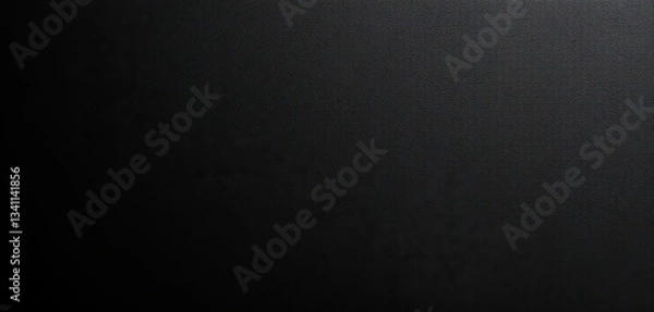Obraz Deep, textured black canvas with subtle, shadowy variations, charcoal, pattern