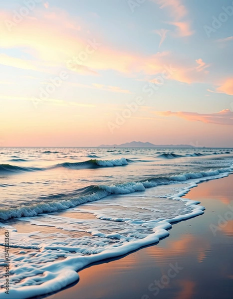 Obraz sunset over the sea