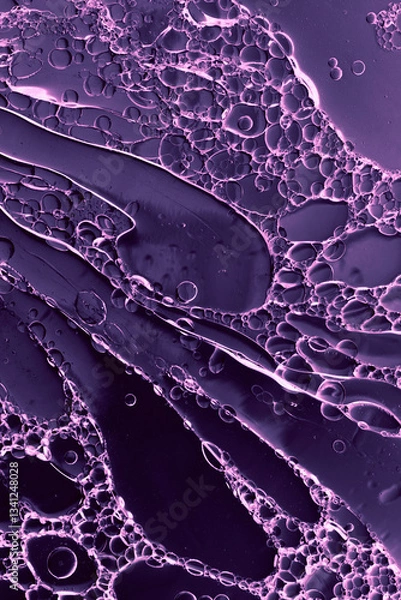 Fototapeta abstract psychedelic purple paint background