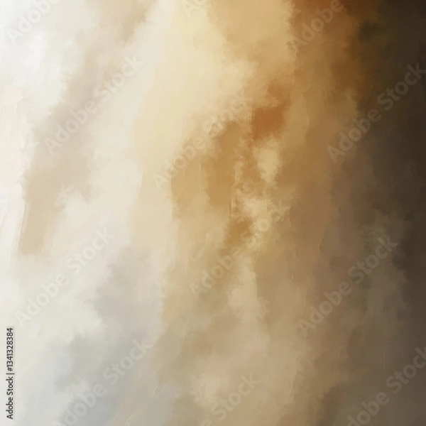Obraz Abstract Copper-Colored Textured Background with Metallic and Brushstroke Effects