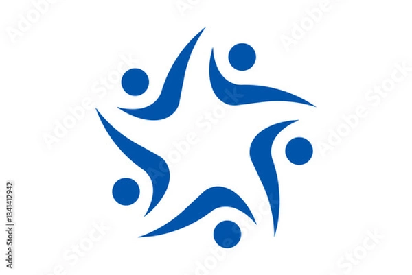 Fototapeta logo and illustration design template editable and high resolution image vector for business promotion and graphic branding tools