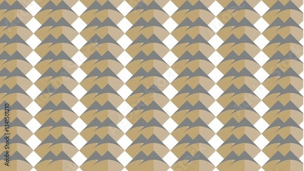 Fototapeta Seamless geometric pattern fabric wallpaper background design texture