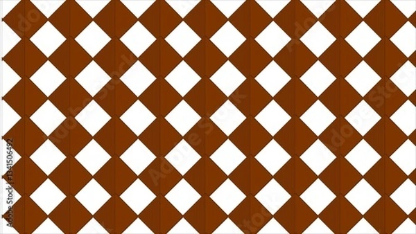 Fototapeta Seamless geometric pattern fabric wallpaper background design texture
