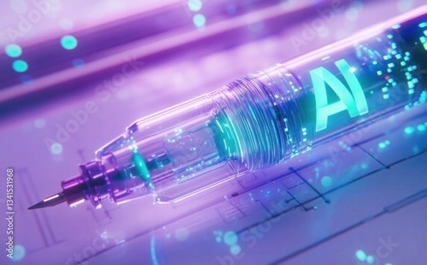 Obraz abstract blue background