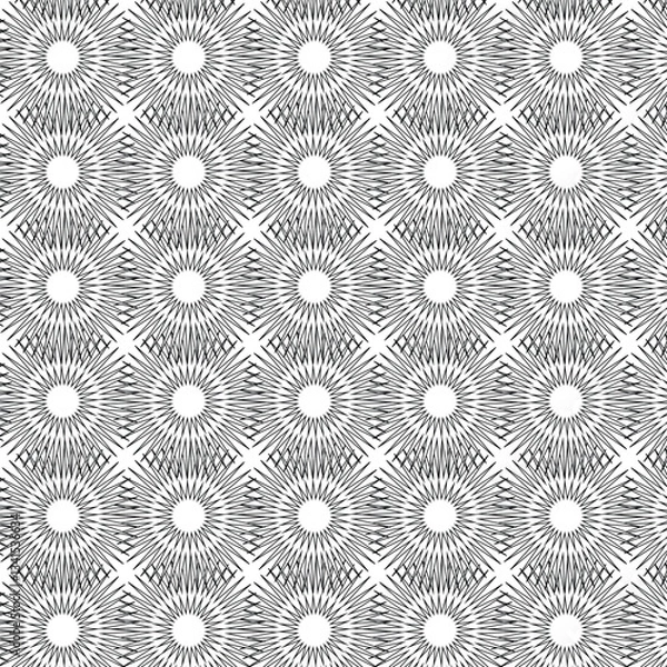 Fototapeta Abstract simple geometric vector seamless new pattern