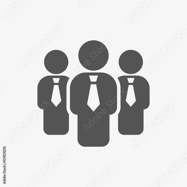 Obraz Man icon stock vector illustration flat design