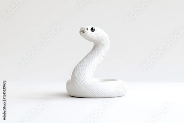 Obraz White snake figurine (1)